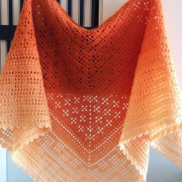 Шаль крючком