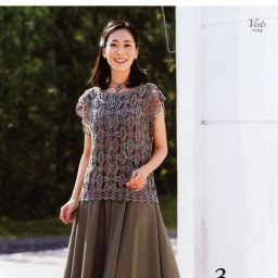 Ажурная кофточка крючком