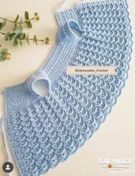 Вяжем детскую кофточку крючком