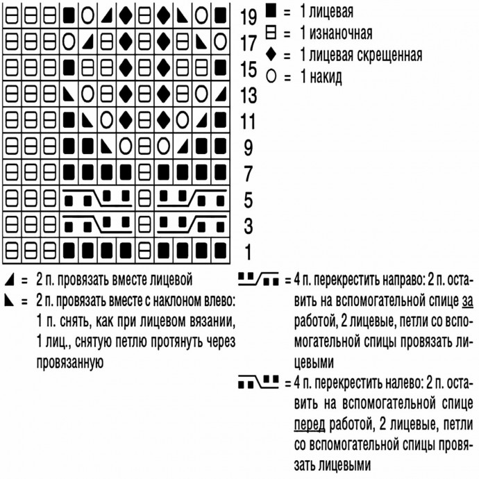 Бежевый джемпер спицами