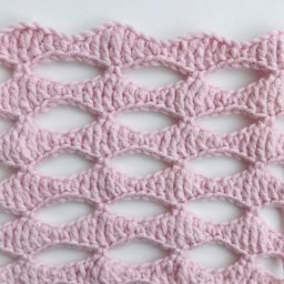 Интересный ажурный узор крючком