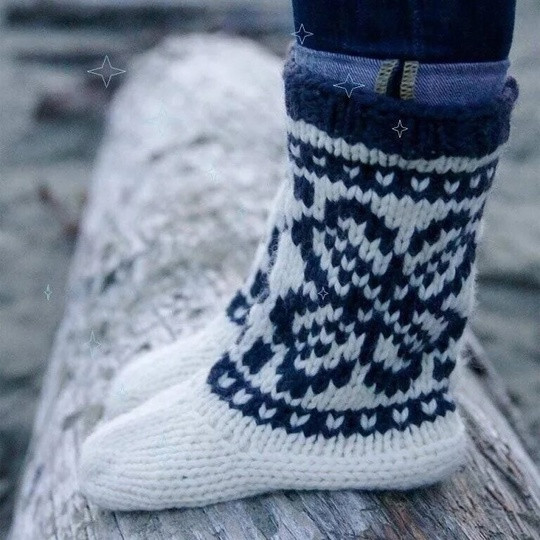 Mukluks - теплые вязаные унты для любого возраста Mukluks - теплые вязаные унты для любого возраста