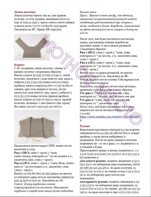 Кардиган CLARA от Susanne M&uuml;ller