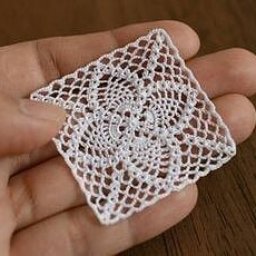 Ηeжныe мотивы крючком