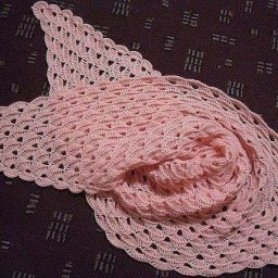 Платок крючком, стильный аксессуар на осень