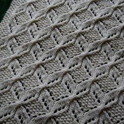 Узор спицами