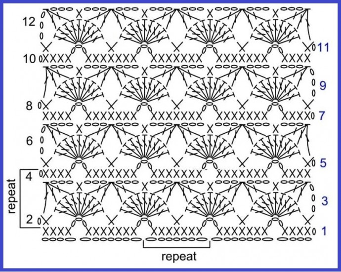 Хитросплетения узоров для вязания крючком, ловите подборку!