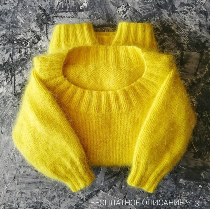 Свитер из пуха норки: легко и красиво Свитер из пуха норки: легко и красиво