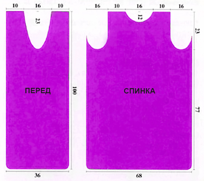 Комфортный сарафан, вяжем спицами Комфортный сарафан, вяжем спицами