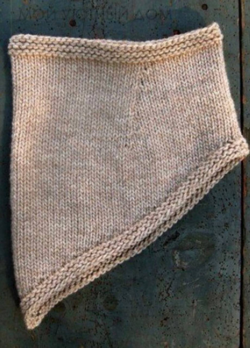 Бактус спицами: простое чудо для вашего гардероба Бактус спицами: простое чудо для вашего гардероба