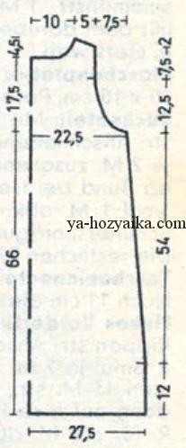 Узор для вязания туники крючком Узор для вязания туники крючком