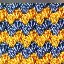 Красивый узор крючком