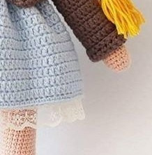 Вязаная кукла амигуруми Tonton doll Вязаная кукла амигуруми Tonton doll