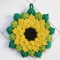 Прихватки и прочая вязаная красота для кухни