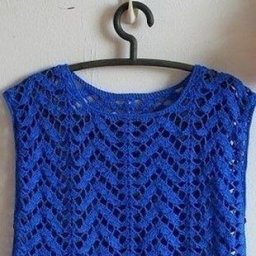 Узор "Елочка", вяжем крючком