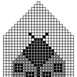 Узоры интересного жаккарда для варежек