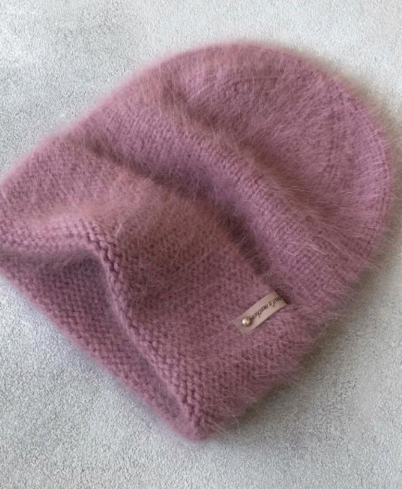 Шапка из пуха норки