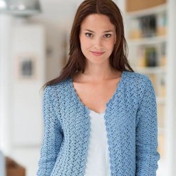 Кардиган крючком