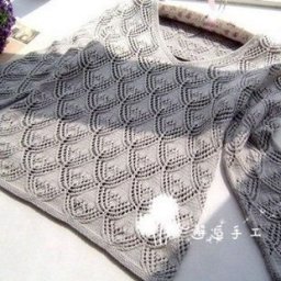 Красивый узор для пуловера спицами