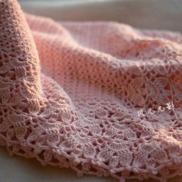 Нежный пледик для самых маленьких