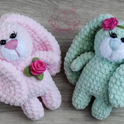 Вяжем плюшевых заек