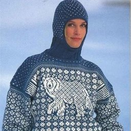 Зимний узор для зимнего свитера