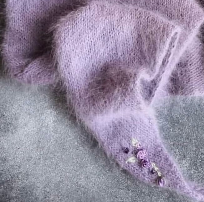 Мягкий бактус спицами