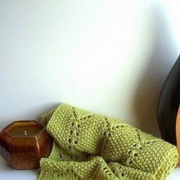 Необычный узор для шарфа