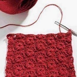 Вяжем цветы в технике безотрывного вязания