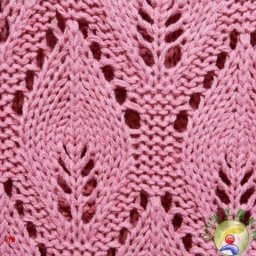 Ажурная кофточка спицами