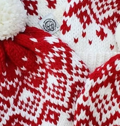 Описание зиней шапочки с жаккардом