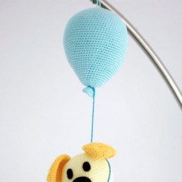 ​Собачка на воздушном шарике