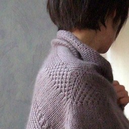 Вяжем текстурную шаль