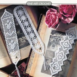 Закладки для книг, вязание крючком.