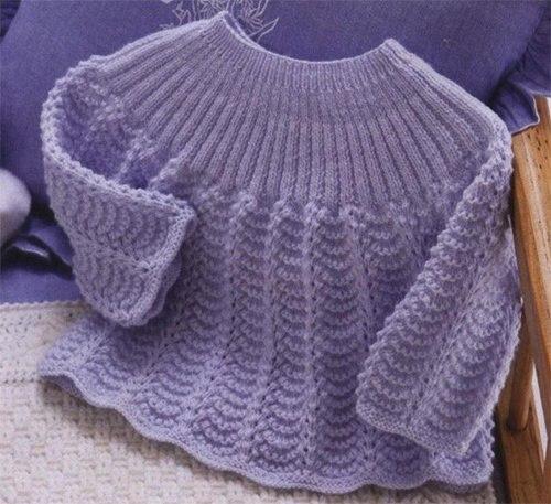 Красивый свитер для девочки