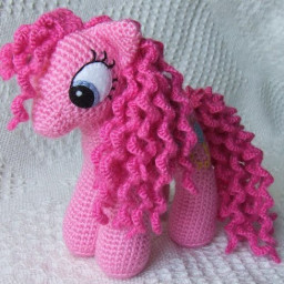 Вяжем розовую пони - мягкую игрушку!