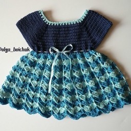 Летнее платье для малышки
