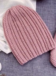 Шапки спицами