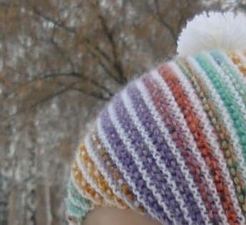 Детская шапочка спицами