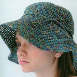 Схема вязания шляпы крючком