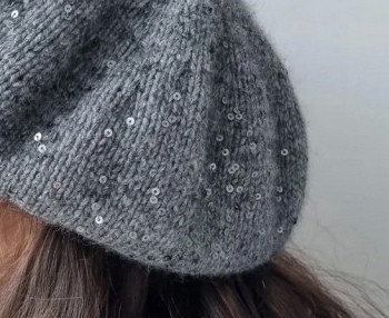 Берет спицами