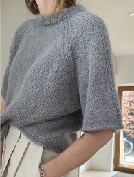 футболка свободного силуэта с рукавами реглан