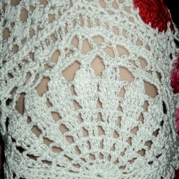 Красивый рукавчик крючком