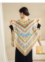 Шаль крючком