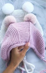 Шапочка спицами