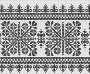 Схема для разнообразного жаккарда