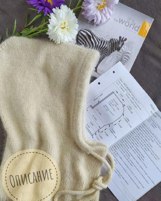 Капор спицами Капор спицами