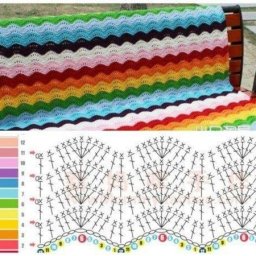 Идея для яркого пледика!