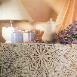 Салфетка крючком