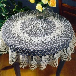 Скатерть крючком